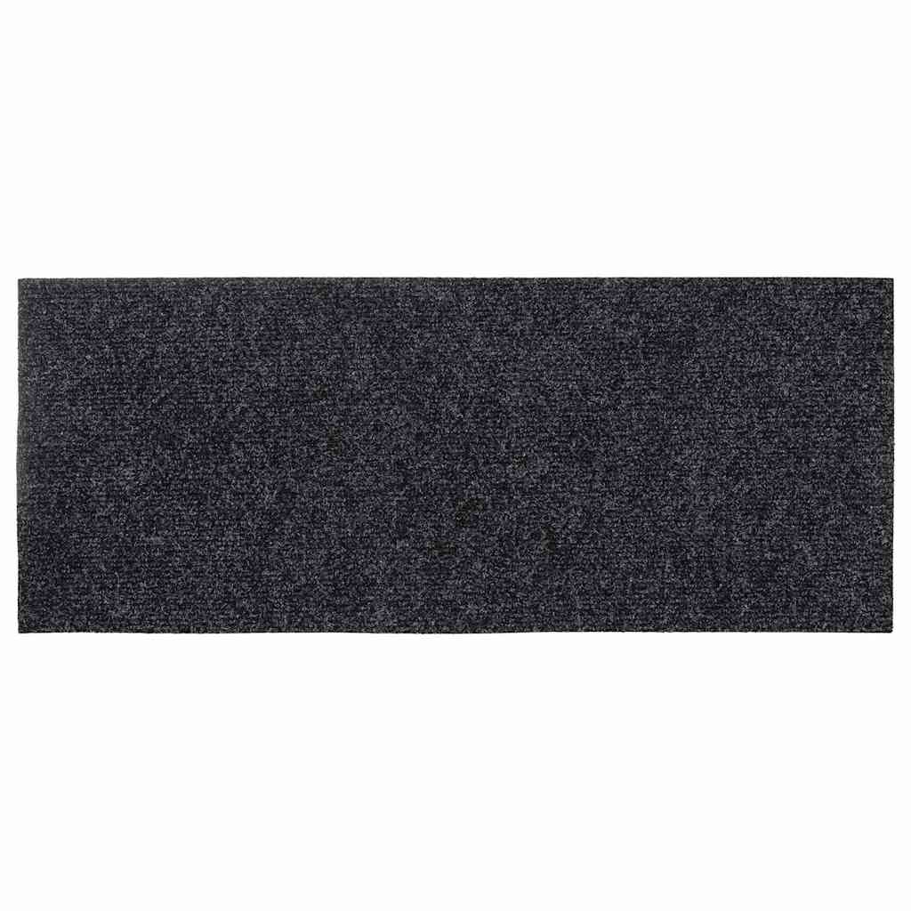 vidaXL Covorașe scări autoadezive, 30 buc., 60x25 cm, gri, dreptunghiulare vidaXL Covorașe scări autoadezive, 30 buc., 60x25 cm, gri, dreptunghiulare