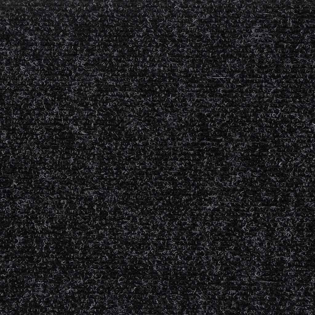 vidaXL Covorașe scări autoadezive, 30 buc., 60x25 cm, negre, dreptunghiulare vidaXL Covorașe scări autoadezive, 30 buc., 60x25 cm, negre, dreptunghiulare