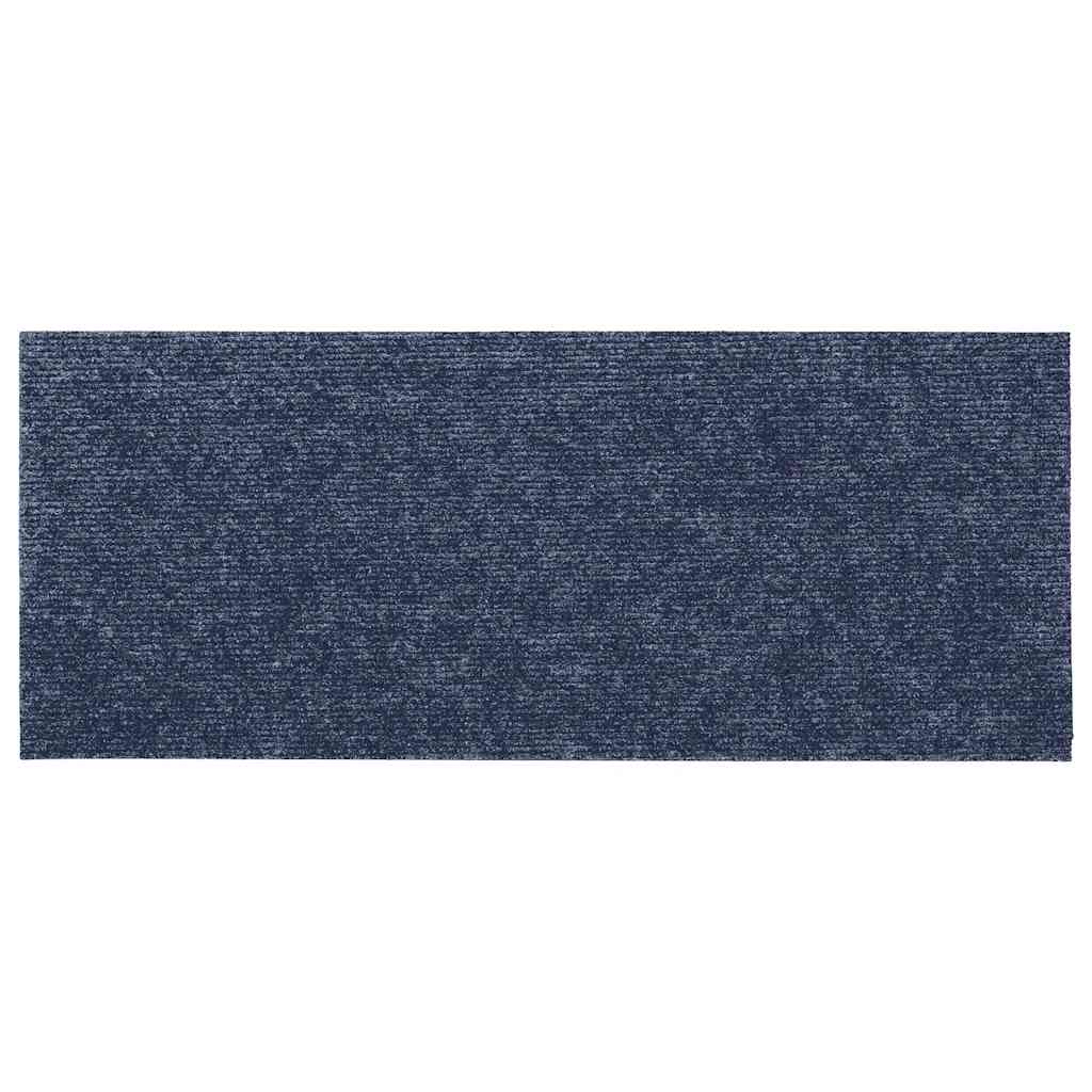 vidaXL Covorașe autoadezive pentru scări, 30 buc., 60x25 cm, gri, albastru, dreptunghiulare vidaXL Covorașe autoadezive pentru scări, 30 buc., 60x25 cm, gri, albastru, dreptunghiulare