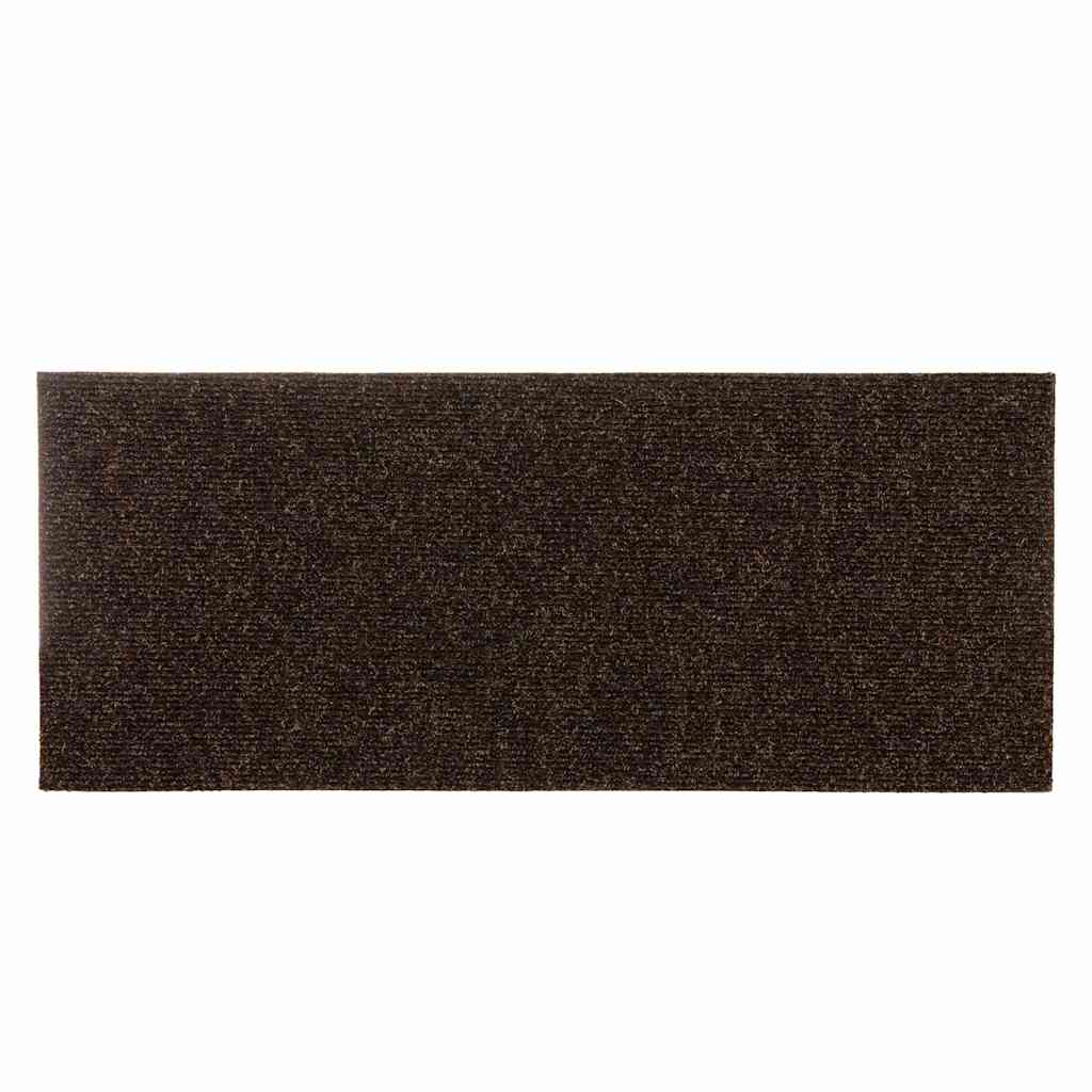 vidaXL Covorașe scări autoadezive, 30 buc., 60x25 cm, maro, dreptunghiulare