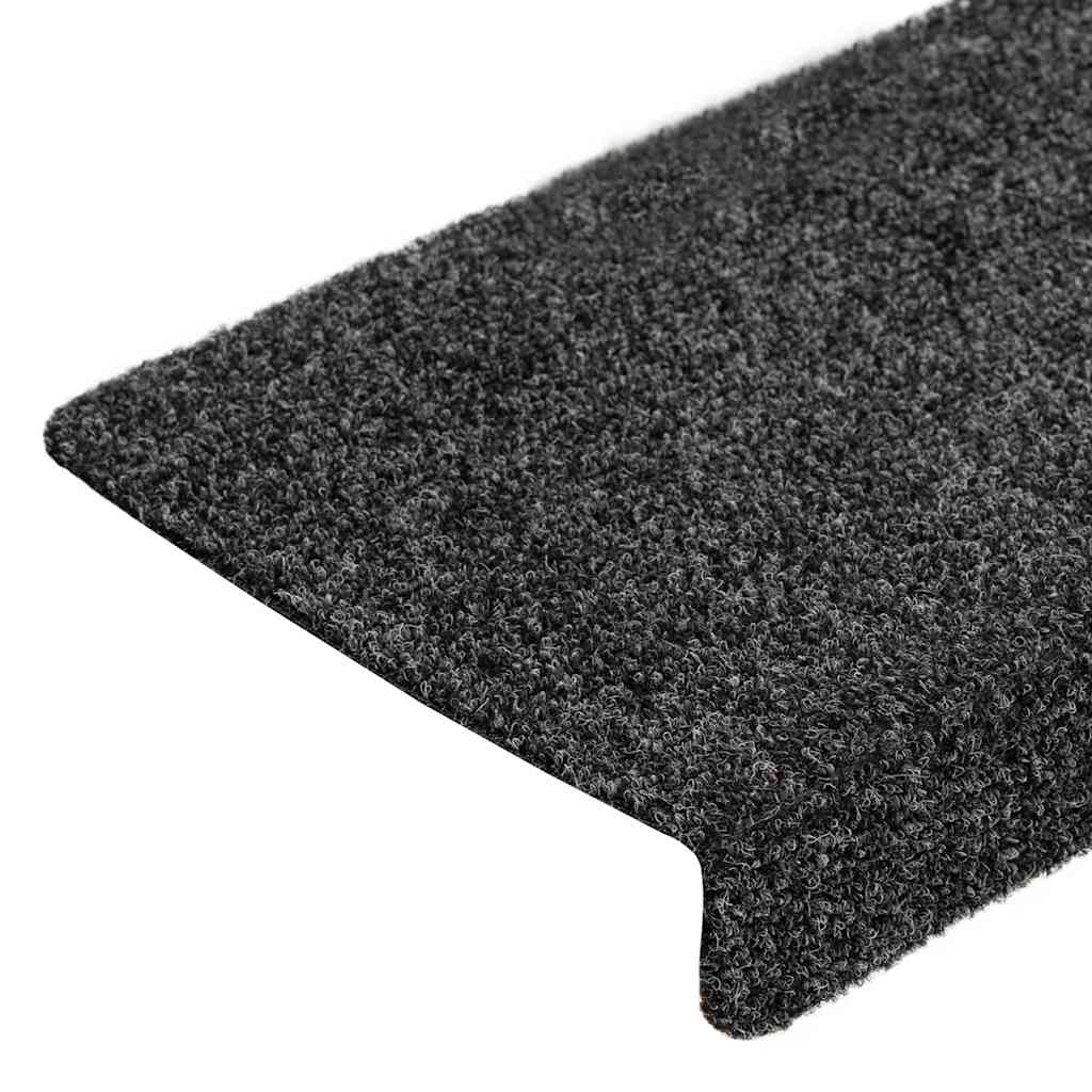 vidaXL Covorașe scări autoadezive, 20 buc., 65x21x4 cm, gri, cu margine dreptunghiulară vidaXL Covorașe scări autoadezive, 20 buc., 65x21x4 cm, gri, cu margine dreptunghiulară