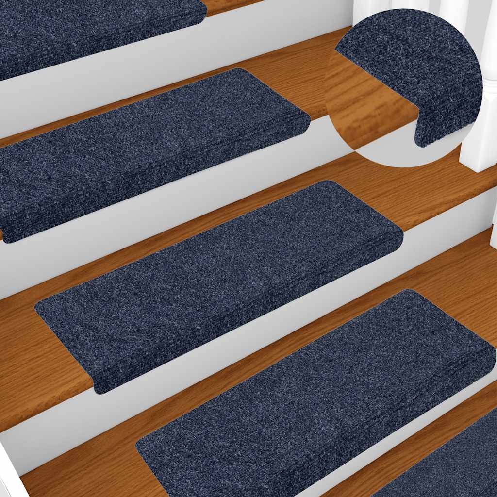 vidaXL Covorașe autoadezive pentru scări, 20 buc., 65x21x4 cm, antracit, cu margine dreptunghiulară vidaXL Covorașe autoadezive pentru scări, 20 buc., 65x21x4 cm, antracit, cu margine dreptunghiulară