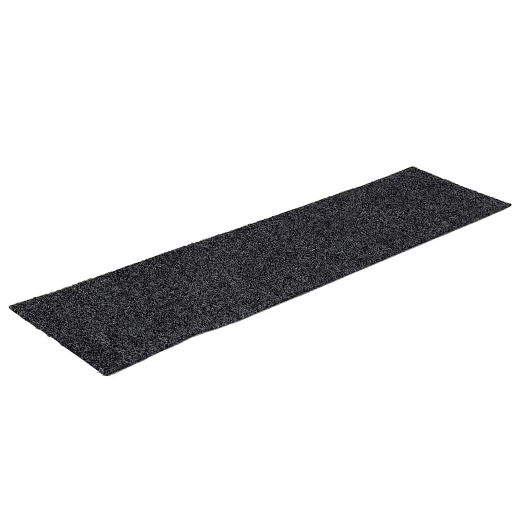 vidaXL Covorașe scări autoadezive, 30 buc., 76x20 cm, gri, dreptunghiulare vidaXL Covorașe scări autoadezive, 30 buc., 76x20 cm, gri, dreptunghiulare
