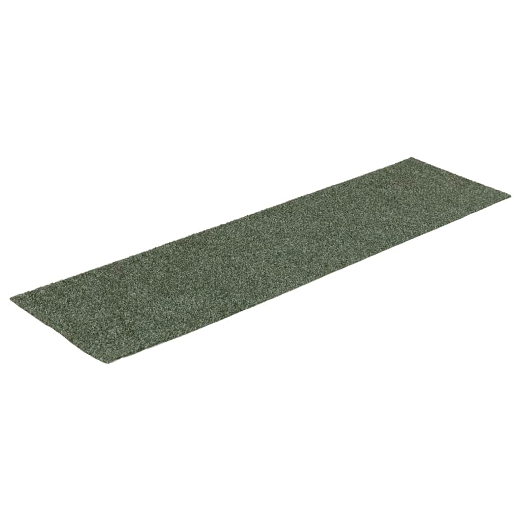 vidaXL Covorașe scări autoadezive, 30 buc., 76x20 cm, verde, dreptunghiulare vidaXL Covorașe scări autoadezive, 30 buc., 76x20 cm, verde, dreptunghiulare