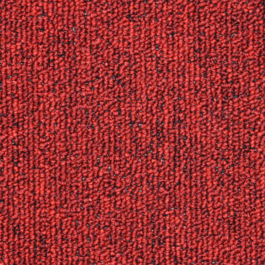 vidaXL Covorașe scări, 30 buc., 56x17x3 cm, semirotunde, bordeaux