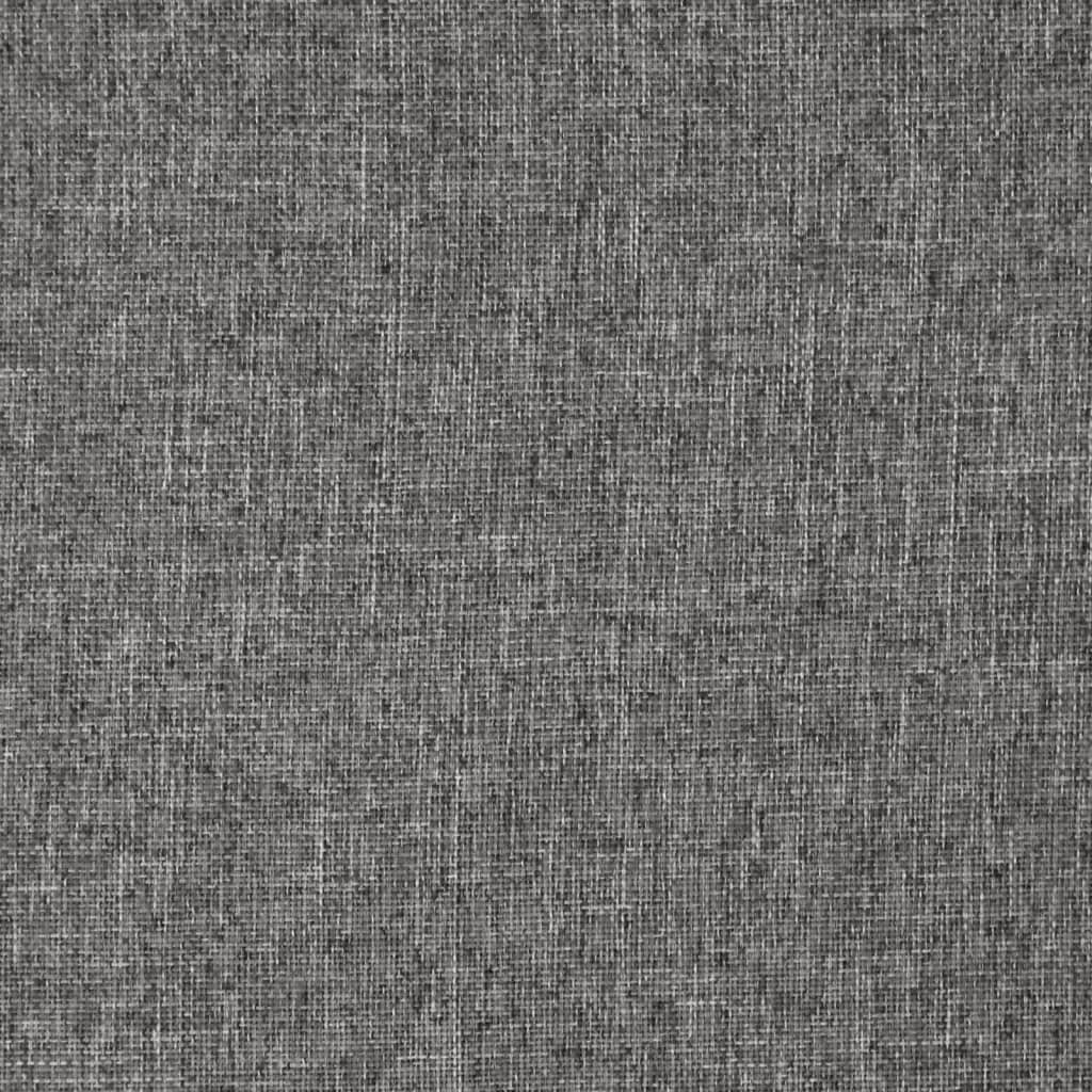 vidaXL Scaun de podea pivotant, gri deschis, material textil vidaXL Scaun de podea pivotant, gri deschis, material textil