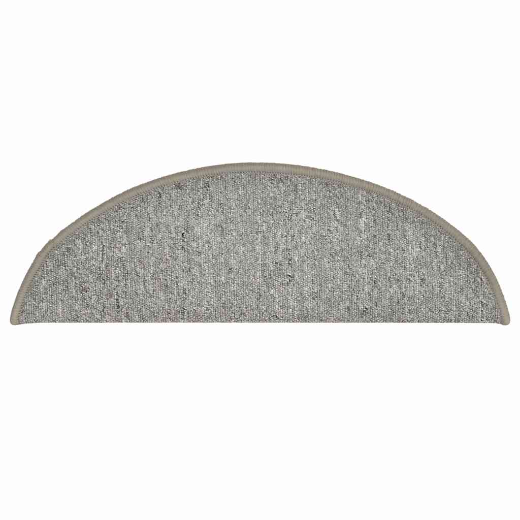 vidaXL Covorașe pentru scări, 30 buc., 56x17x3 cm, gri deschis, semirotunde vidaXL Covorașe pentru scări, 30 buc., 56x17x3 cm, gri deschis, semirotunde