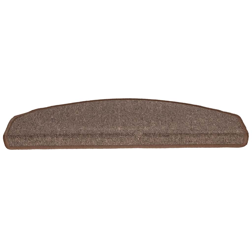 vidaXL Covorașe scări, 30 buc., 65x24x4 cm, maro cafea, semirotunde, mari vidaXL Covorașe scări, 30 buc., 65x24x4 cm, maro cafea, semirotunde, mari