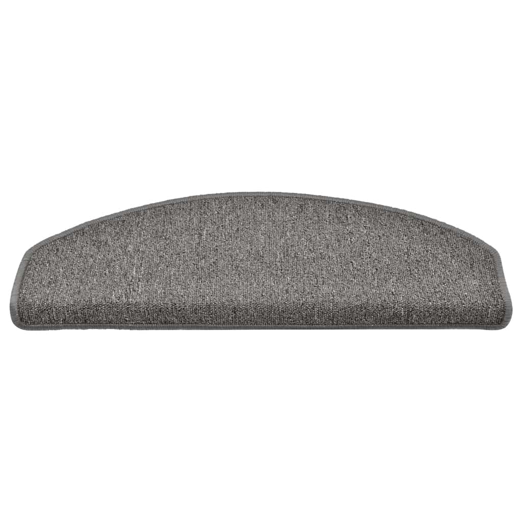 vidaXL Covorașe pentru scări, 30 buc., 65x24x4 cm, gri închis, semirotunde, mari vidaXL Covorașe pentru scări, 30 buc., 65x24x4 cm, gri închis, semirotunde, mari
