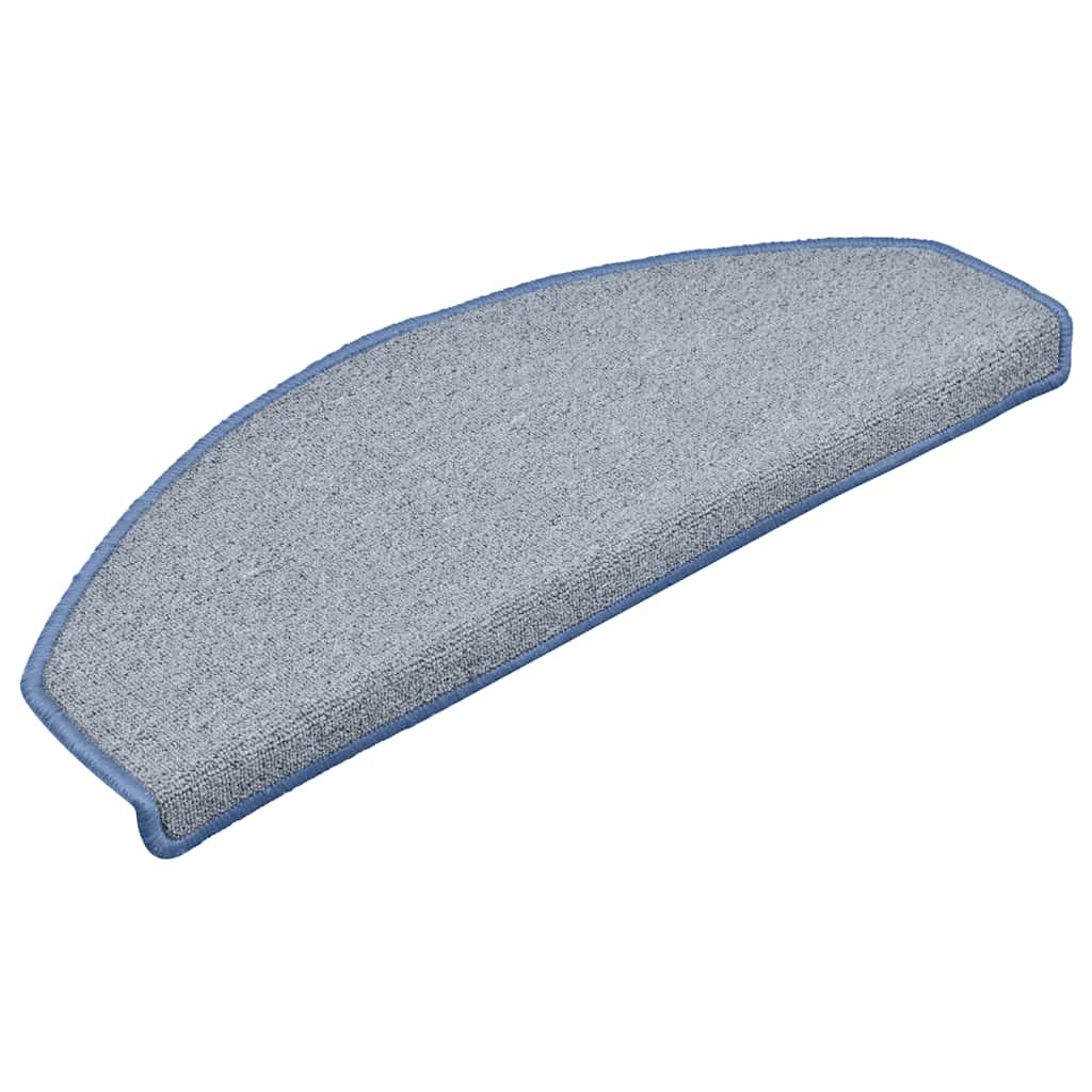 vidaXL Covorașe pentru scări, 30 buc., 65x24x4 cm, gri deschis și albastru, semirotunde, mari vidaXL Covorașe pentru scări, 30 buc., 65x24x4 cm, gri deschis și albastru, semirotunde, mari
