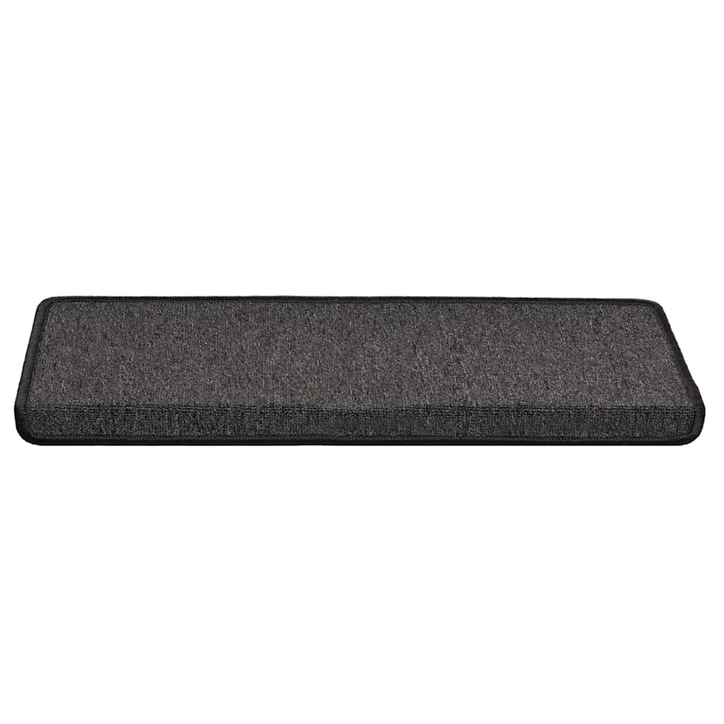 vidaXL Covorașe pentru scări, 30 buc., 65x21x4 cm, antracit, cu margini dreptunghiulare vidaXL Covorașe pentru scări, 30 buc., 65x21x4 cm, antracit, cu margini dreptunghiulare