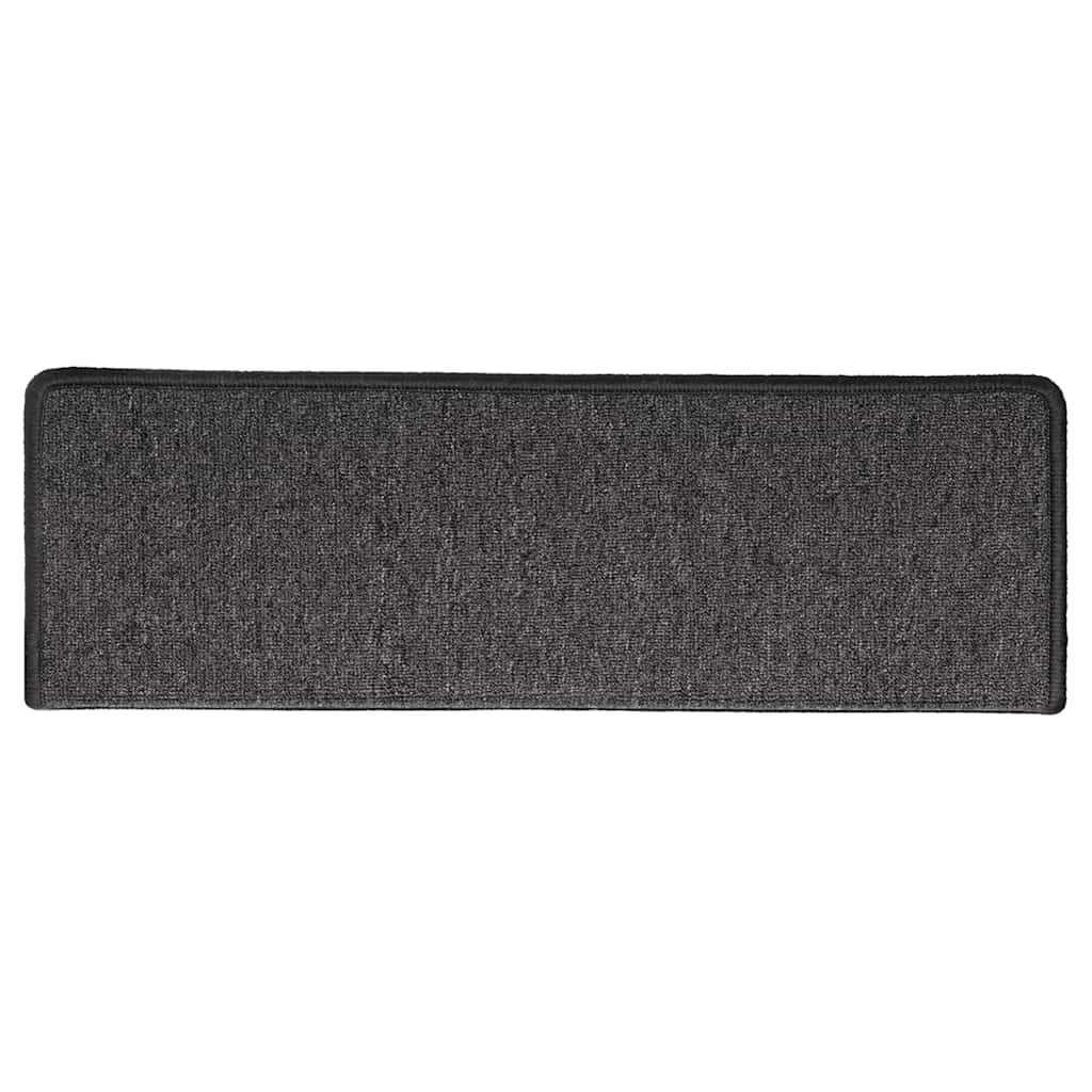 vidaXL Covorașe pentru scări, 30 buc., 65x21x4 cm, antracit, cu margini dreptunghiulare vidaXL Covorașe pentru scări, 30 buc., 65x21x4 cm, antracit, cu margini dreptunghiulare