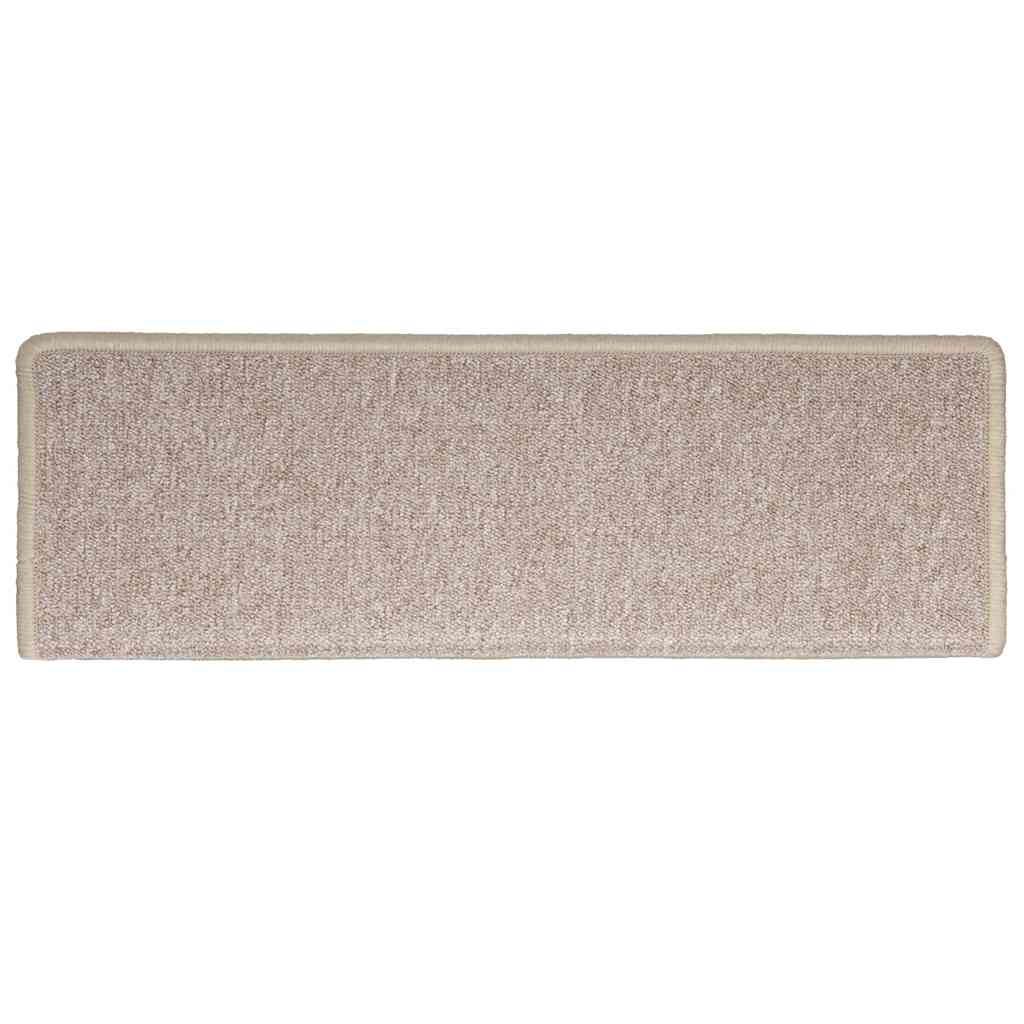 vidaXL Covorașe pentru scări, 30 buc., 65x21x4 cm, margini dreptunghiulare, gri taupe vidaXL Covorașe pentru scări, 30 buc., 65x21x4 cm, margini dreptunghiulare, gri taupe