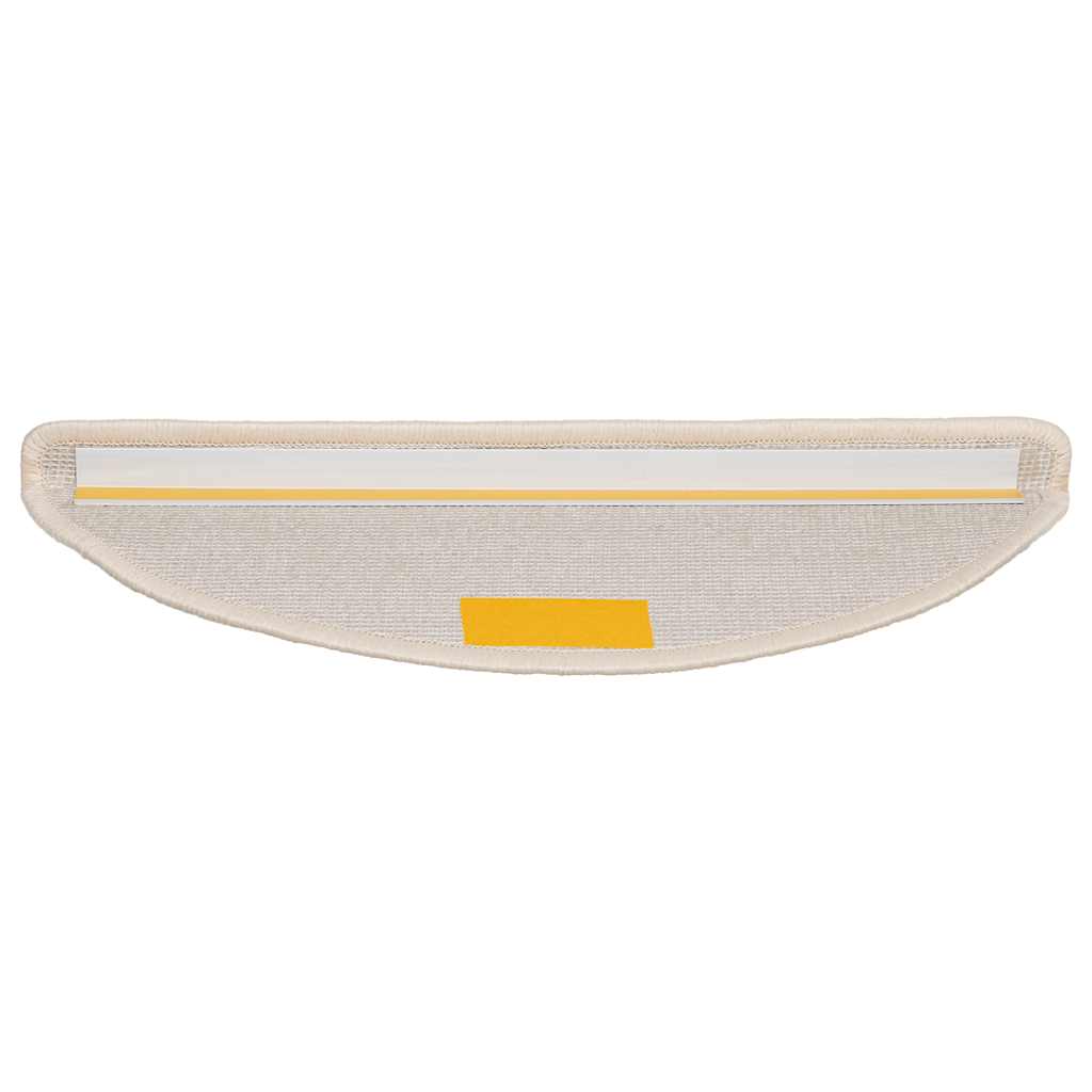 vidaXL Covorașe pentru scări, 30 buc., 56x17x3 cm, albe, semirotunde vidaXL Covorașe pentru scări, 30 buc., 56x17x3 cm, albe, semirotunde