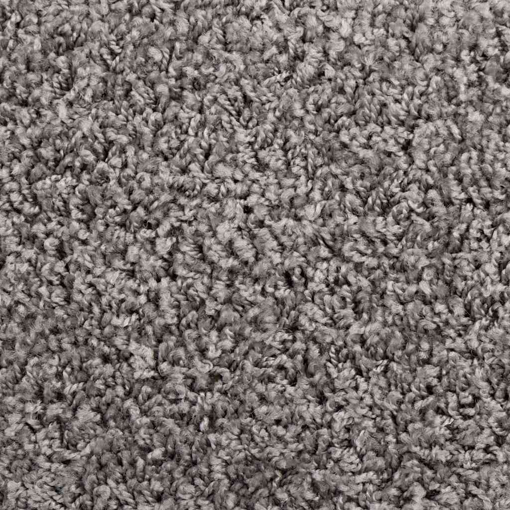 vidaXL Covorașe pentru scări, 30 buc., 65x21x4 cm, gri, semirotunde, mari