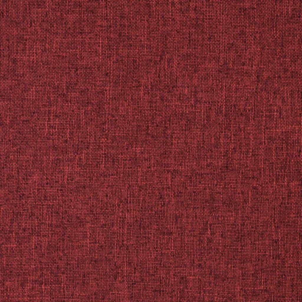 vidaXL Scaun de podea pivotant, roșu vin, material textil vidaXL Scaun de podea pivotant, roșu vin, material textil