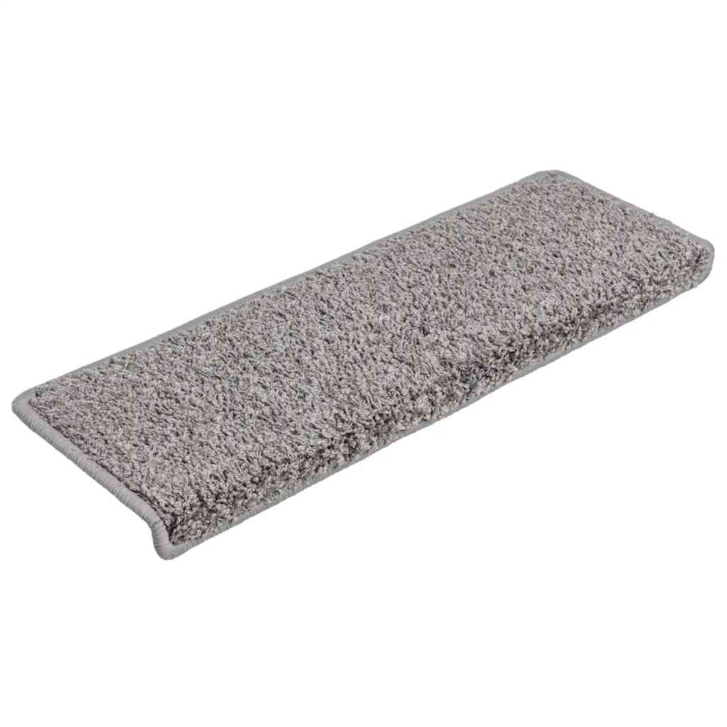 vidaXL Covorașe pentru scări, 30 buc., 65x21x4 cm, gri, cu margini dreptunghiulare vidaXL Covorașe pentru scări, 30 buc., 65x21x4 cm, gri, cu margini dreptunghiulare