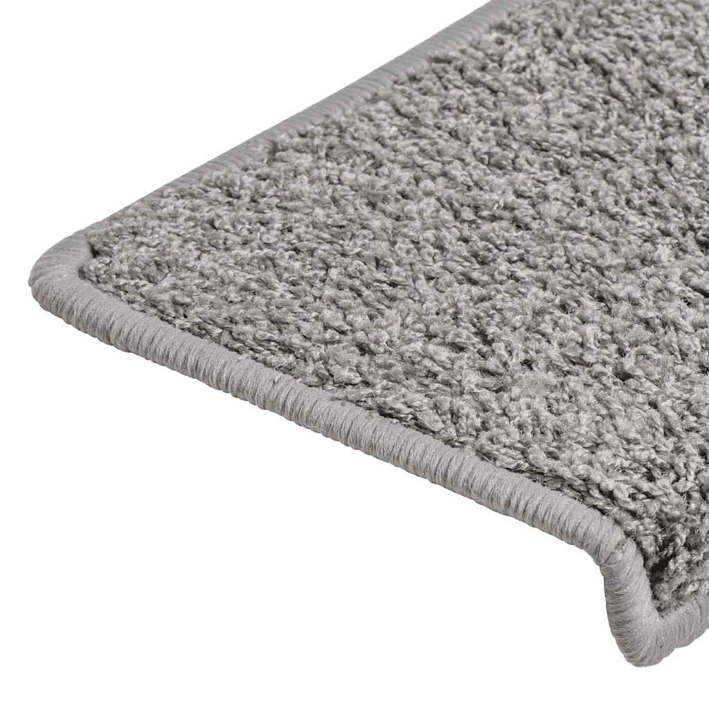 vidaXL Covorașe pentru scări, 30 buc., 65x21x4 cm, gri, cu margini dreptunghiulare vidaXL Covorașe pentru scări, 30 buc., 65x21x4 cm, gri, cu margini dreptunghiulare
