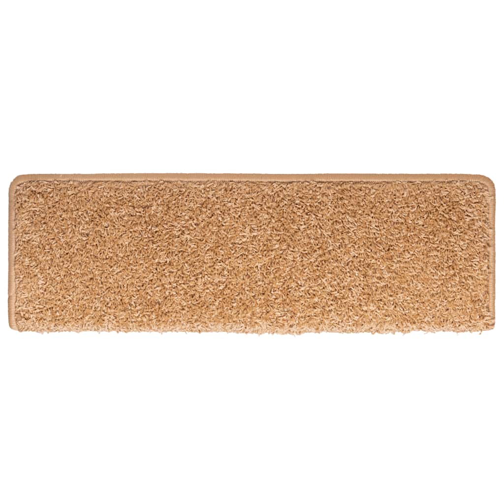 vidaXL Covorașe pentru scări, 30 buc., 65x21x4 cm, bej, cu margini dreptunghiulare vidaXL Covorașe pentru scări, 30 buc., 65x21x4 cm, bej, cu margini dreptunghiulare