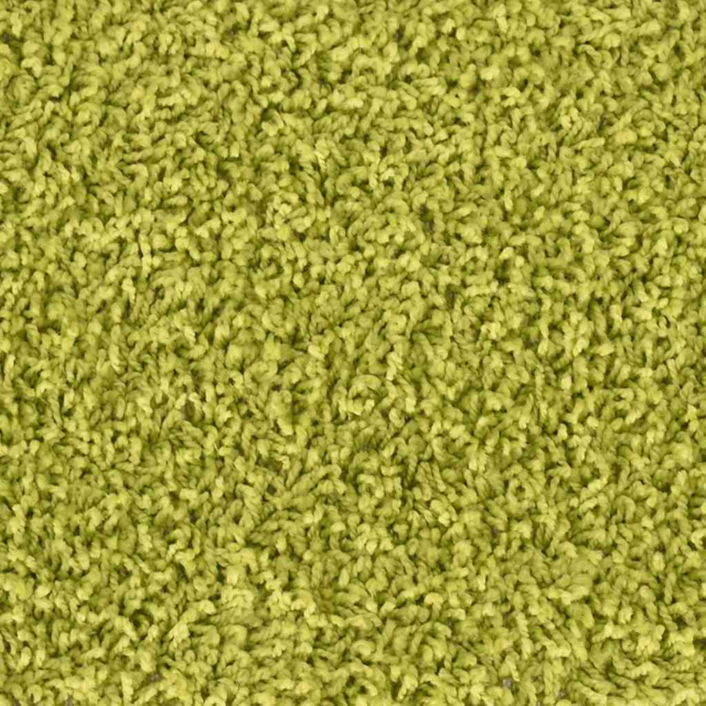 vidaXL Covorașe pentru scări, 30 buc., 65x21x4 cm, margini dreptunghiulare verzi