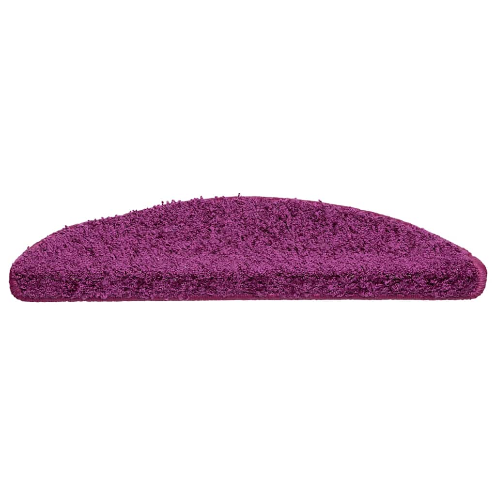 vidaXL Covorașe scară 20 buc Violet 56x17x3 cm
