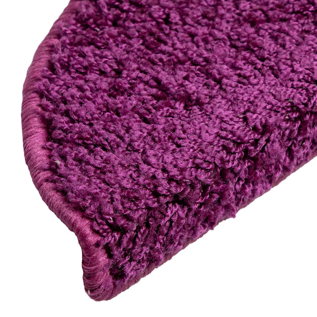 vidaXL Covorașe scară 20 buc Violet 56x17x3 cm
