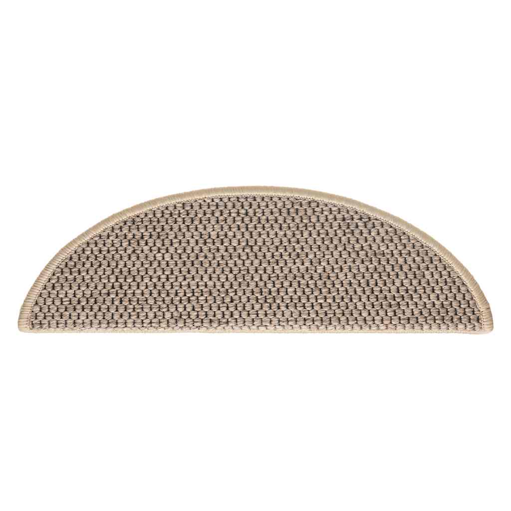 vidaXL Covorașe scară autoadezive aspect sisal 30 buc. Bej închis vidaXL Covorașe scară autoadezive aspect sisal 30 buc. Bej închis