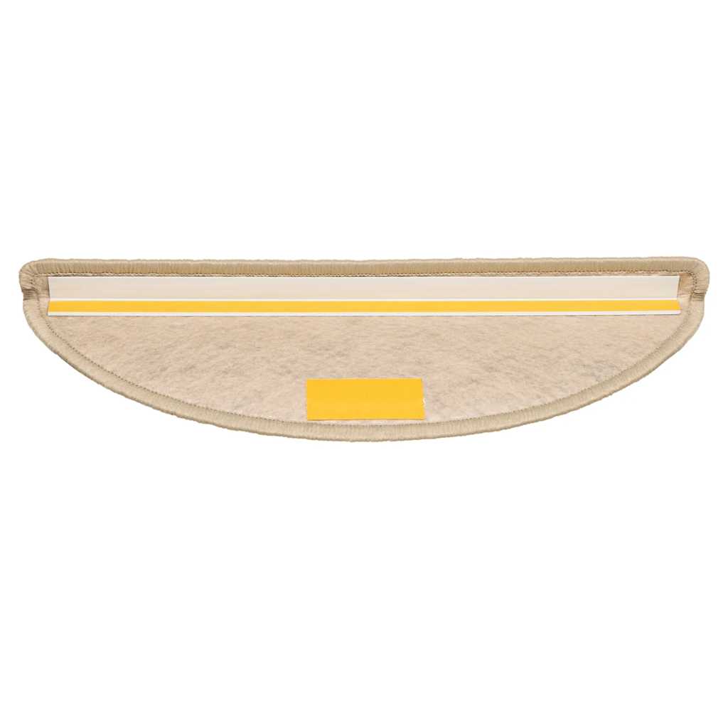 vidaXL Covorașe de scară autoadezive aspect sisal 30 buc. nisip