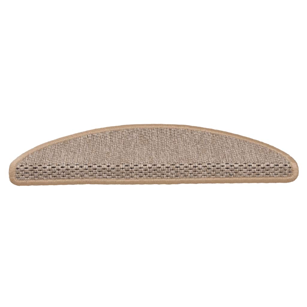 vidaXL Covorașe de scară autoadezive aspect sisal 30 buc. Bej deschis vidaXL Covorașe de scară autoadezive aspect sisal 30 buc. Bej deschis