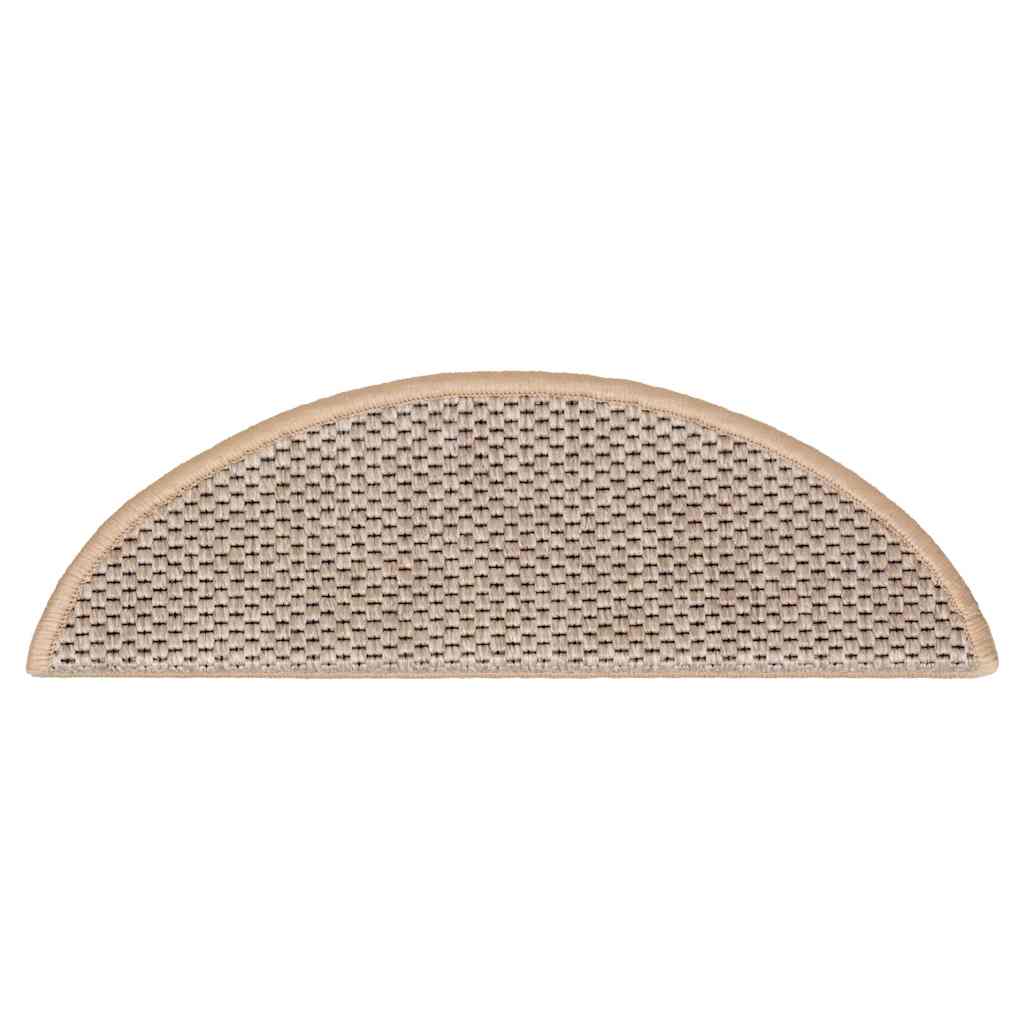 vidaXL Covorașe de scară autoadezive aspect sisal 30 buc. Bej deschis vidaXL Covorașe de scară autoadezive aspect sisal 30 buc. Bej deschis