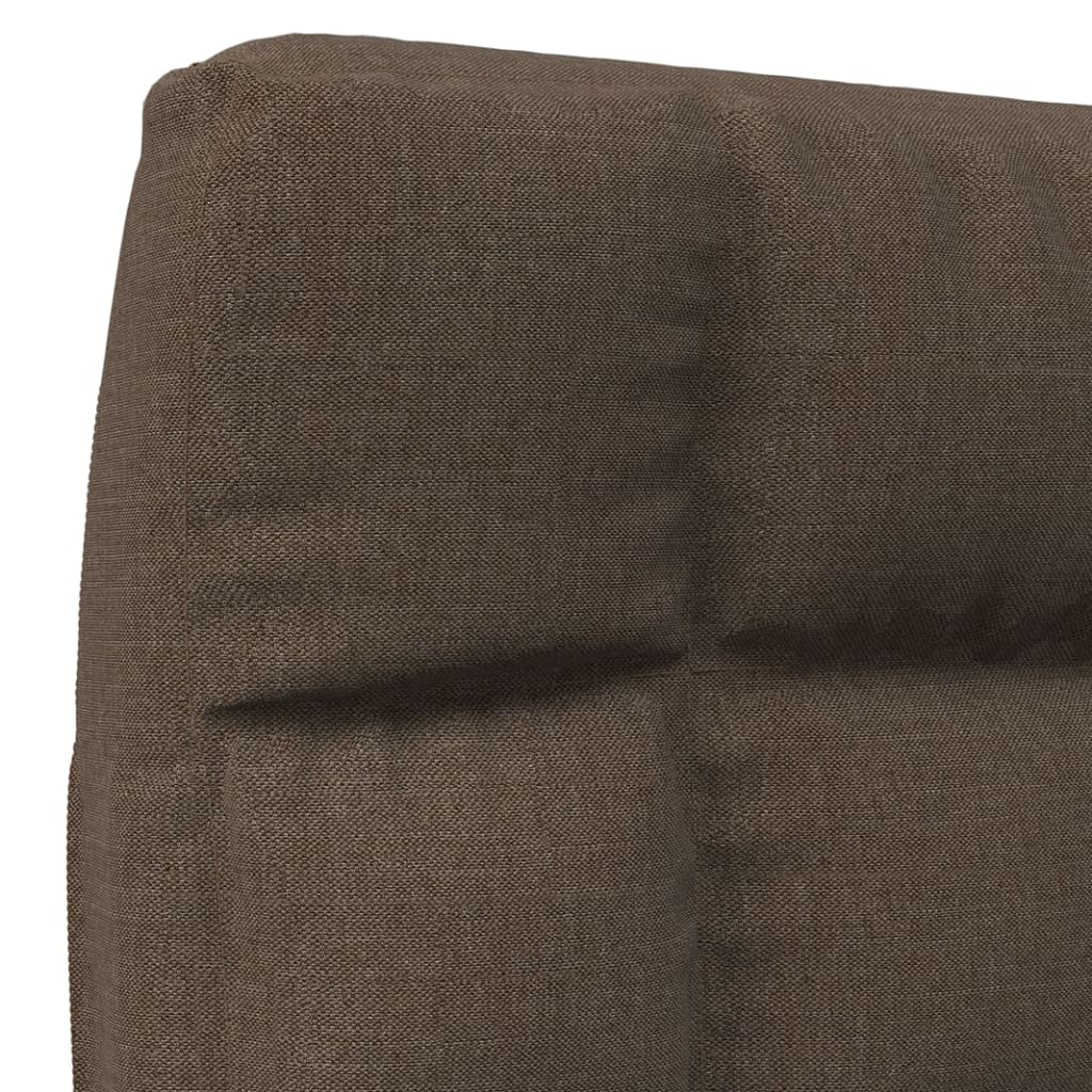 vidaXL Scaun de podea pliabil, maro, material textil vidaXL Scaun de podea pliabil, maro, material textil