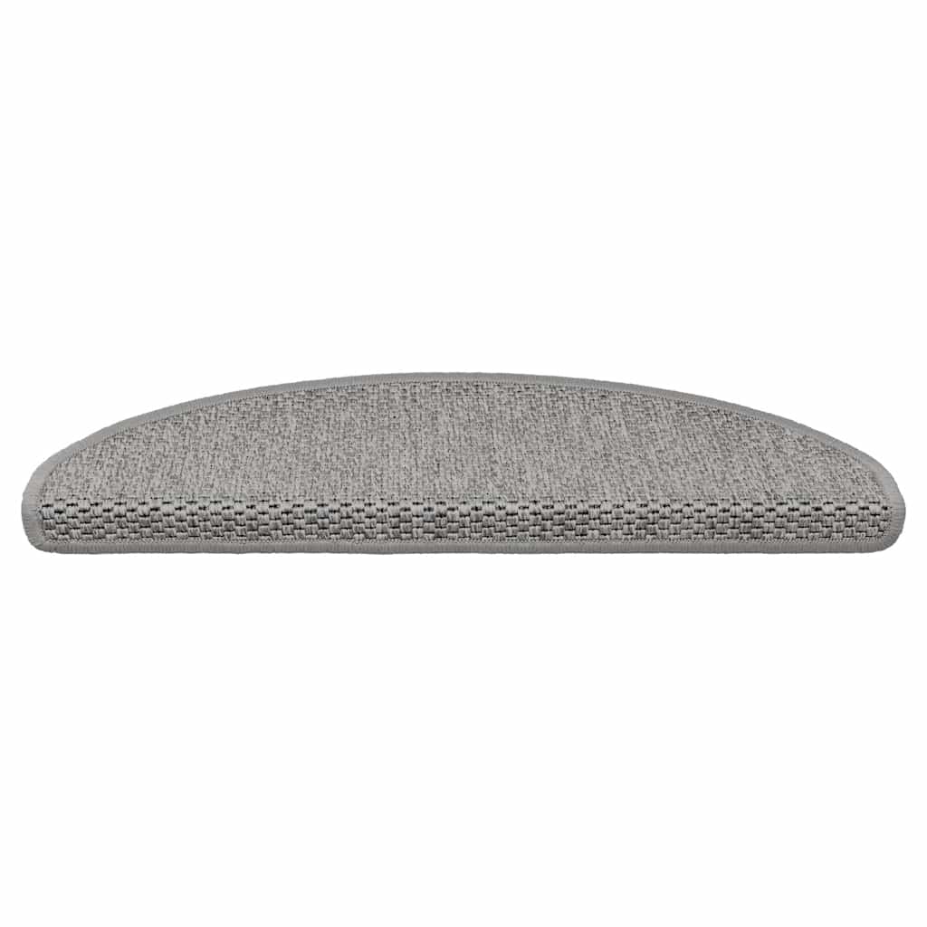 vidaXL Covorașe autoadezive scări, 30 buc., argintiu, 65x21x4cm, sisal vidaXL Covorașe autoadezive scări, 30 buc., argintiu, 65x21x4cm, sisal