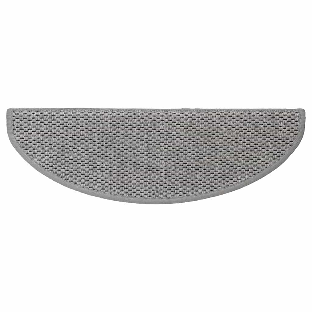 vidaXL Covorașe autoadezive scări, 30 buc., argintiu, 65x21x4cm, sisal vidaXL Covorașe autoadezive scări, 30 buc., argintiu, 65x21x4cm, sisal