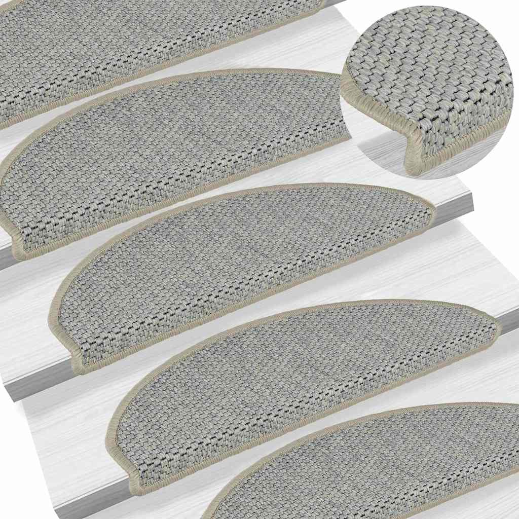 vidaXL Covorașe scări autoadezive, 30 buc. verde 65x21x4 cm, sisal vidaXL Covorașe scări autoadezive, 30 buc. verde 65x21x4 cm, sisal