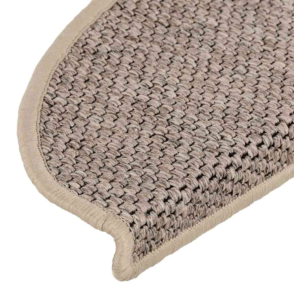 vidaXL Covorașe scări autoadezive, 30 buc. bej 65x21x4 cm aspect sisal vidaXL Covorașe scări autoadezive, 30 buc. bej 65x21x4 cm aspect sisal