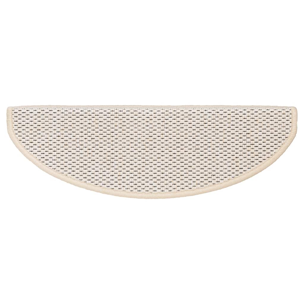 vidaXL Covorașe scară autoadezive aspect sisal 30 buc 65x21x4cm Berber