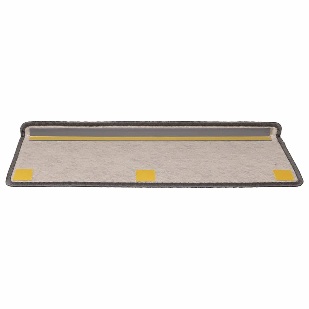 vidaXL Covoraș scări autoadeziv 30 buc. gri&bej 65x21x4cm aspect sisal vidaXL Covoraș scări autoadeziv 30 buc. gri&bej 65x21x4cm aspect sisal