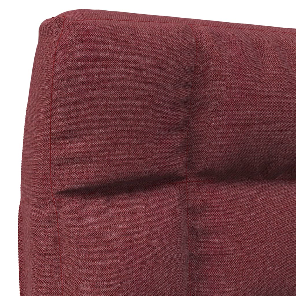 vidaXL Scaun de podea pliabil, roșu vin, material textil vidaXL Scaun de podea pliabil, roșu vin, material textil