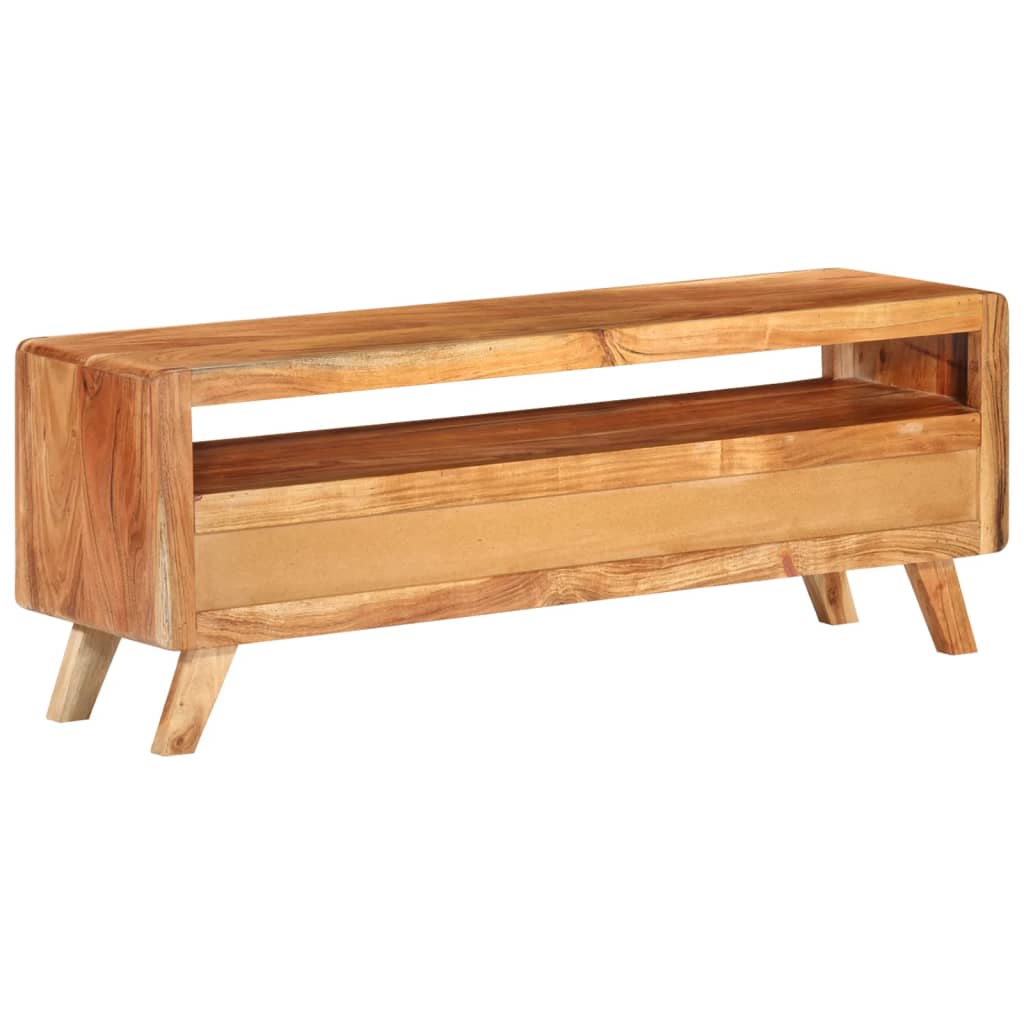 vidaXL Comodă TV, 110x30x40 cm, lemn masiv de acacia