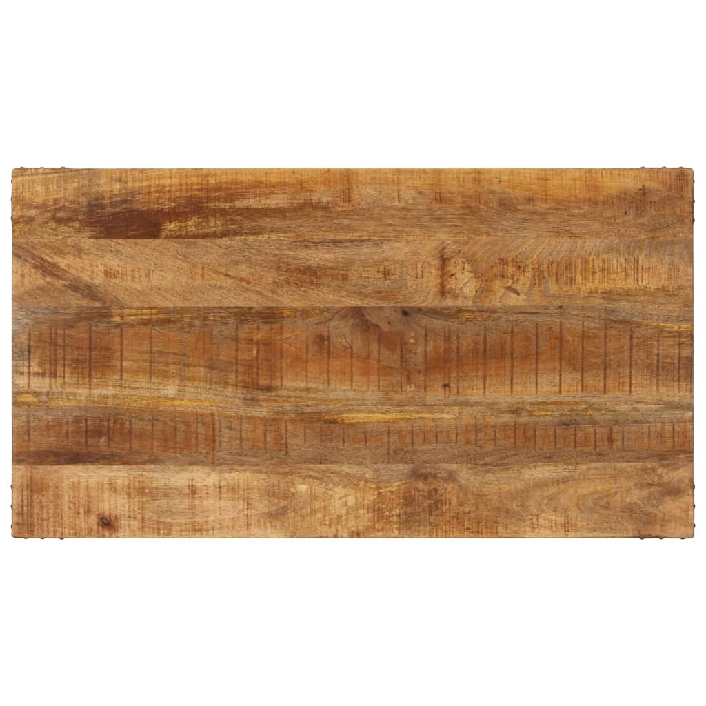 vidaXL Masă de bucătărie, 110x60x76 cm, lemn masiv de mango