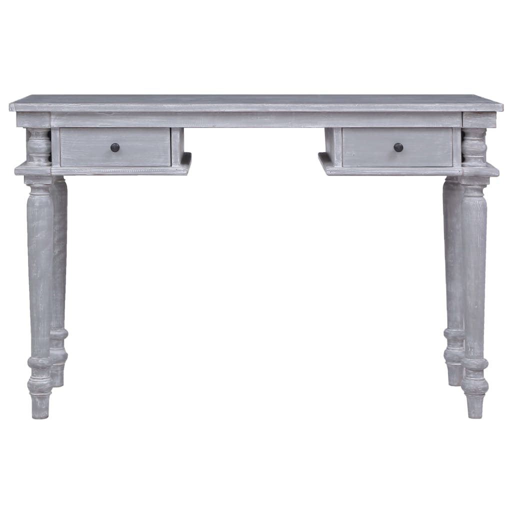 vidaXL Birou, 115x50x78 cm, lemn masiv de mahon