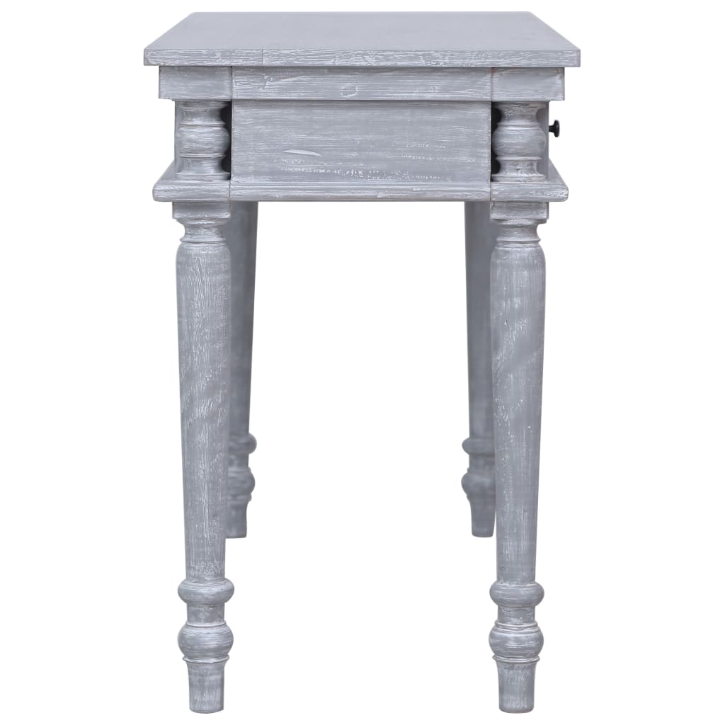 vidaXL Birou, 115x50x78 cm, lemn masiv de mahon