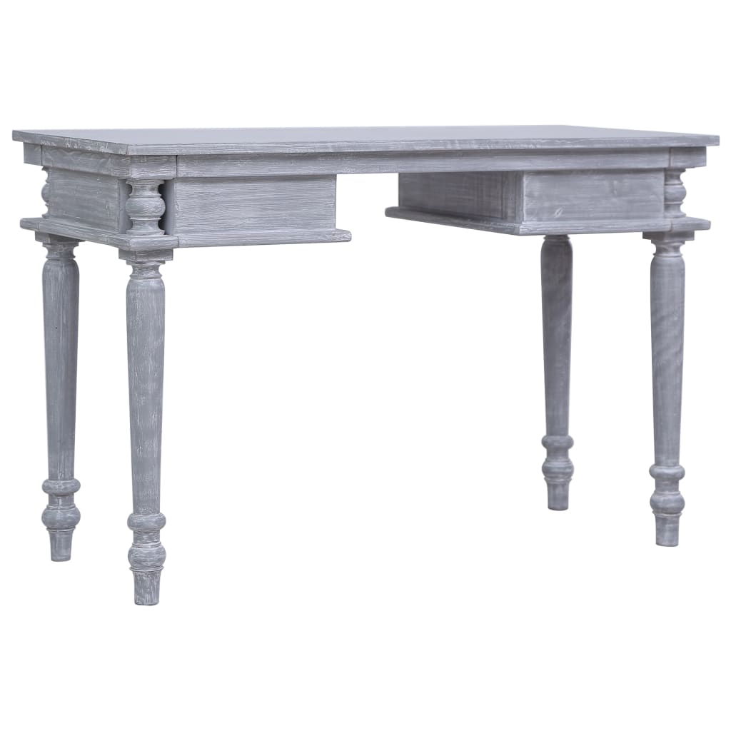vidaXL Birou, 115x50x78 cm, lemn masiv de mahon