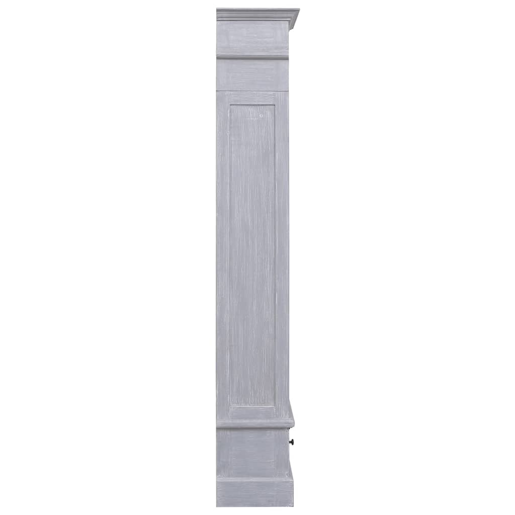vidaXL Dulap înalt, 60x30x175 cm, lemn masiv de mahon