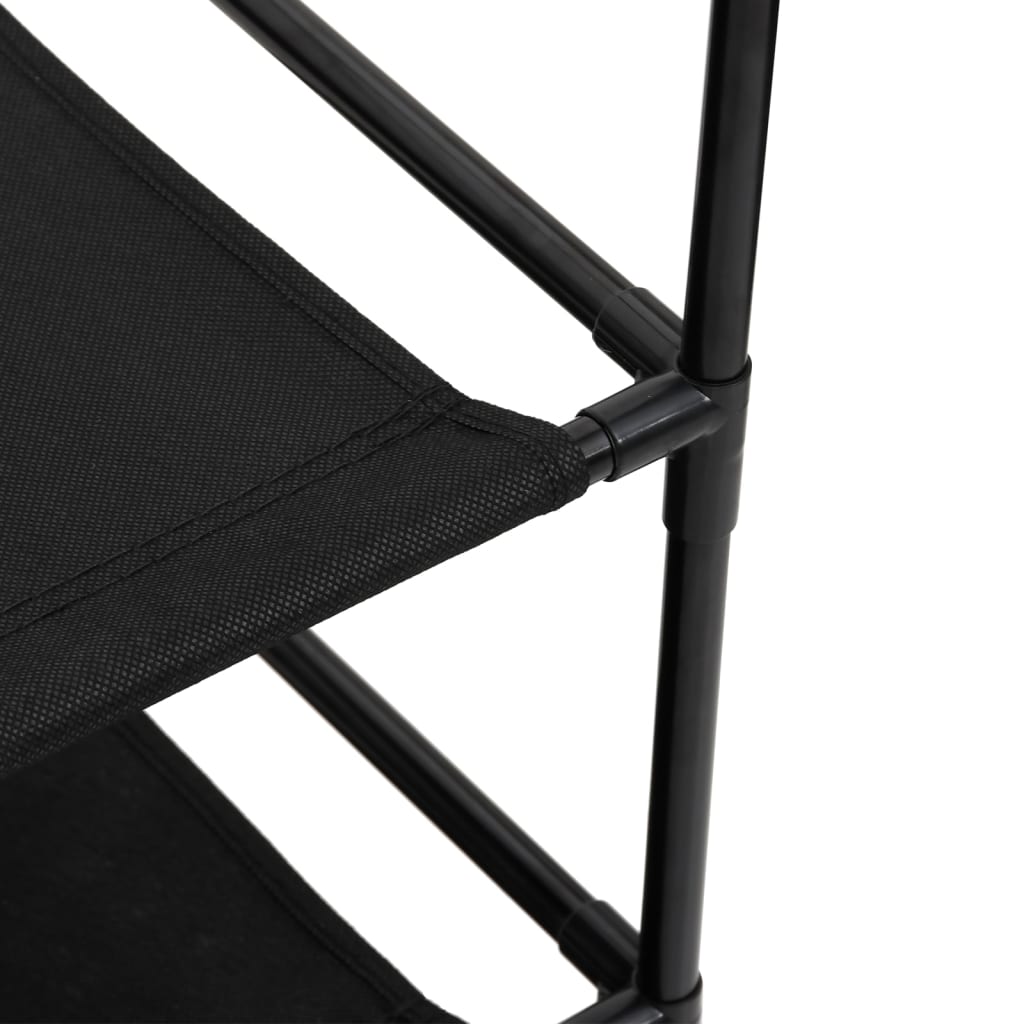 vidaXL Dulap depozitare cu 6 sertare, negru, 55x29x55 cm, oțel vidaXL Dulap depozitare cu 6 sertare, negru, 55x29x55 cm, oțel