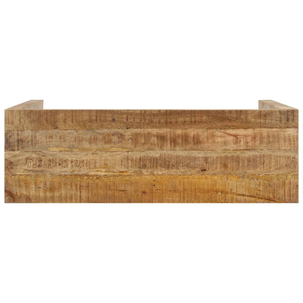 vidaXL Masă consolă, 110x35x76 cm, lemn de mango nefinisat vidaXL Masă consolă, 110x35x76 cm, lemn de mango nefinisat
