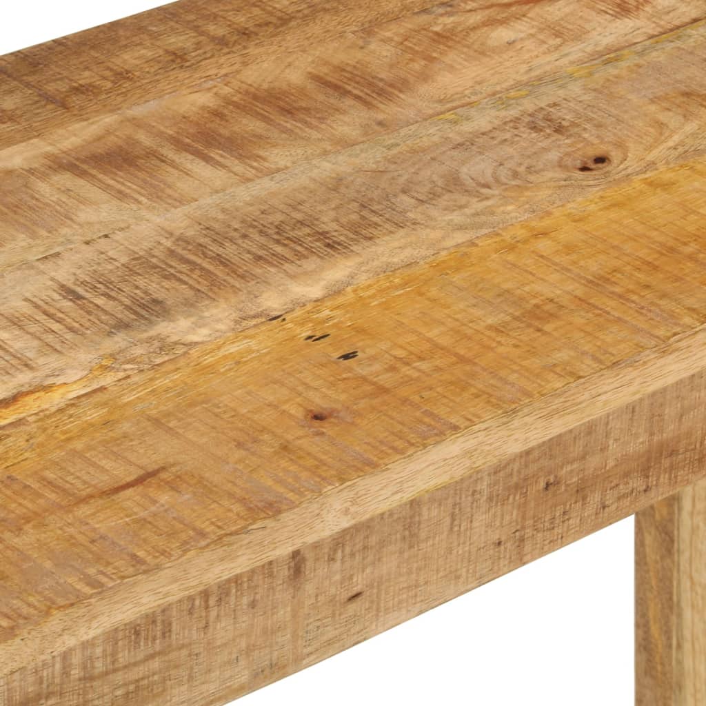 vidaXL Masă consolă, 110x35x76 cm, lemn de mango nefinisat vidaXL Masă consolă, 110x35x76 cm, lemn de mango nefinisat