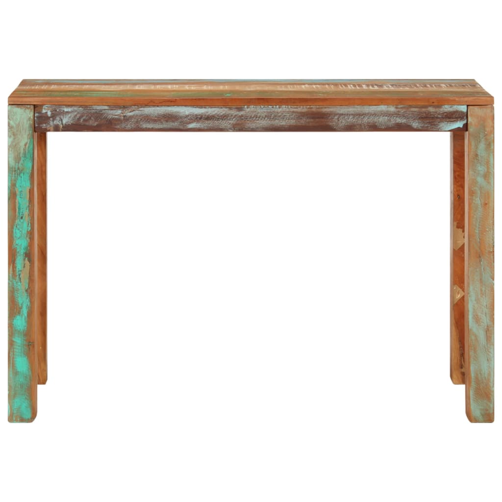 vidaXL Masă consolă, 110x35x76 cm, lemn masiv reciclat vidaXL Masă consolă, 110x35x76 cm, lemn masiv reciclat