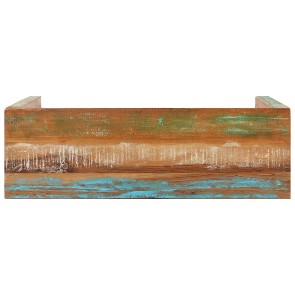 vidaXL Masă consolă, 110x35x76 cm, lemn masiv reciclat vidaXL Masă consolă, 110x35x76 cm, lemn masiv reciclat