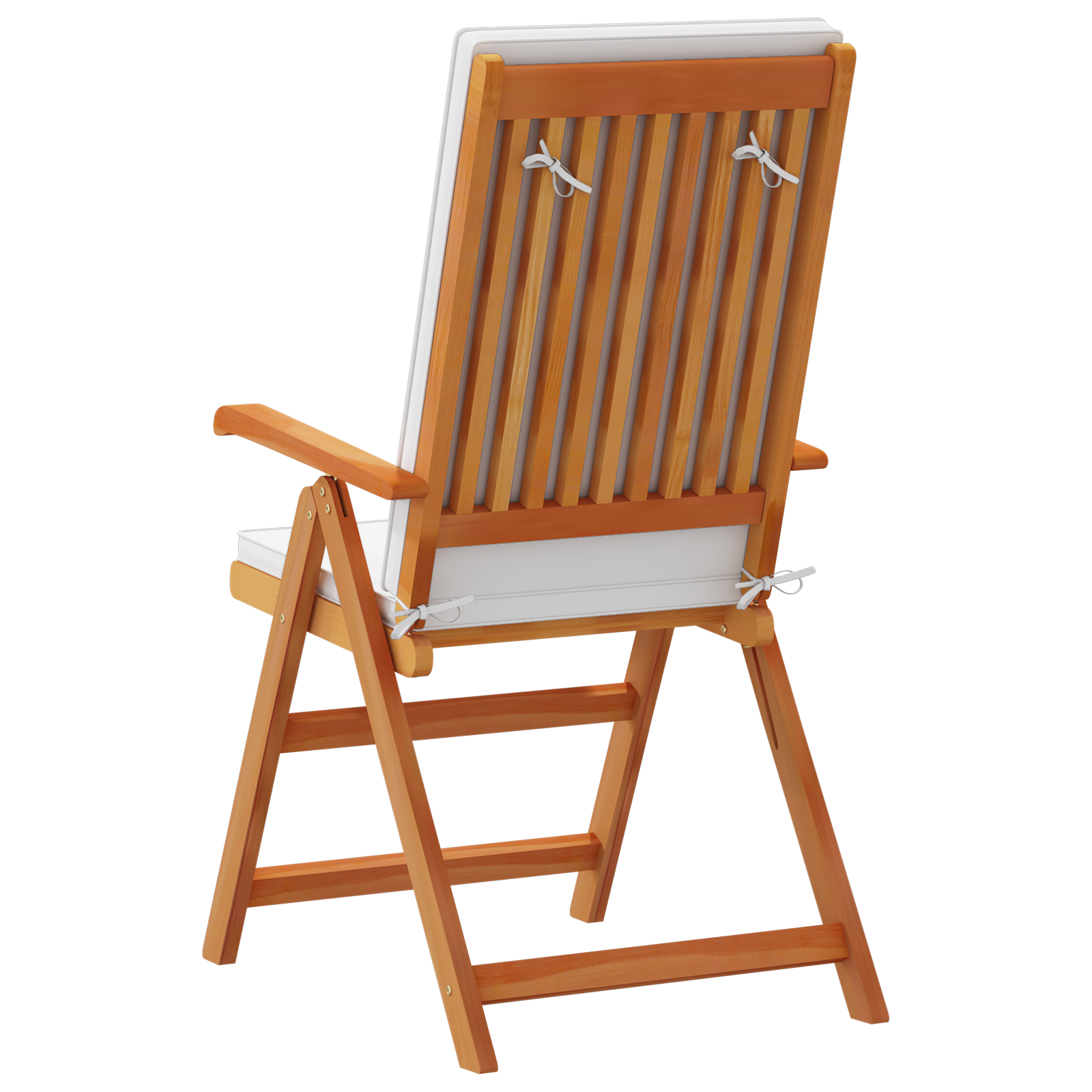vidaXL Scaun pentru Grădină cu pernă 4 pcs Maro 57 x 71.5 x 104cm vidaXL Scaun pentru Grădină cu pernă 4 pcs Maro 57 x 71.5 x 104cm